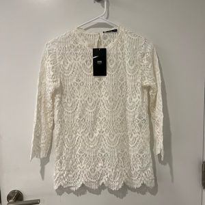 Brand New with Tag Zara Lace Blouse